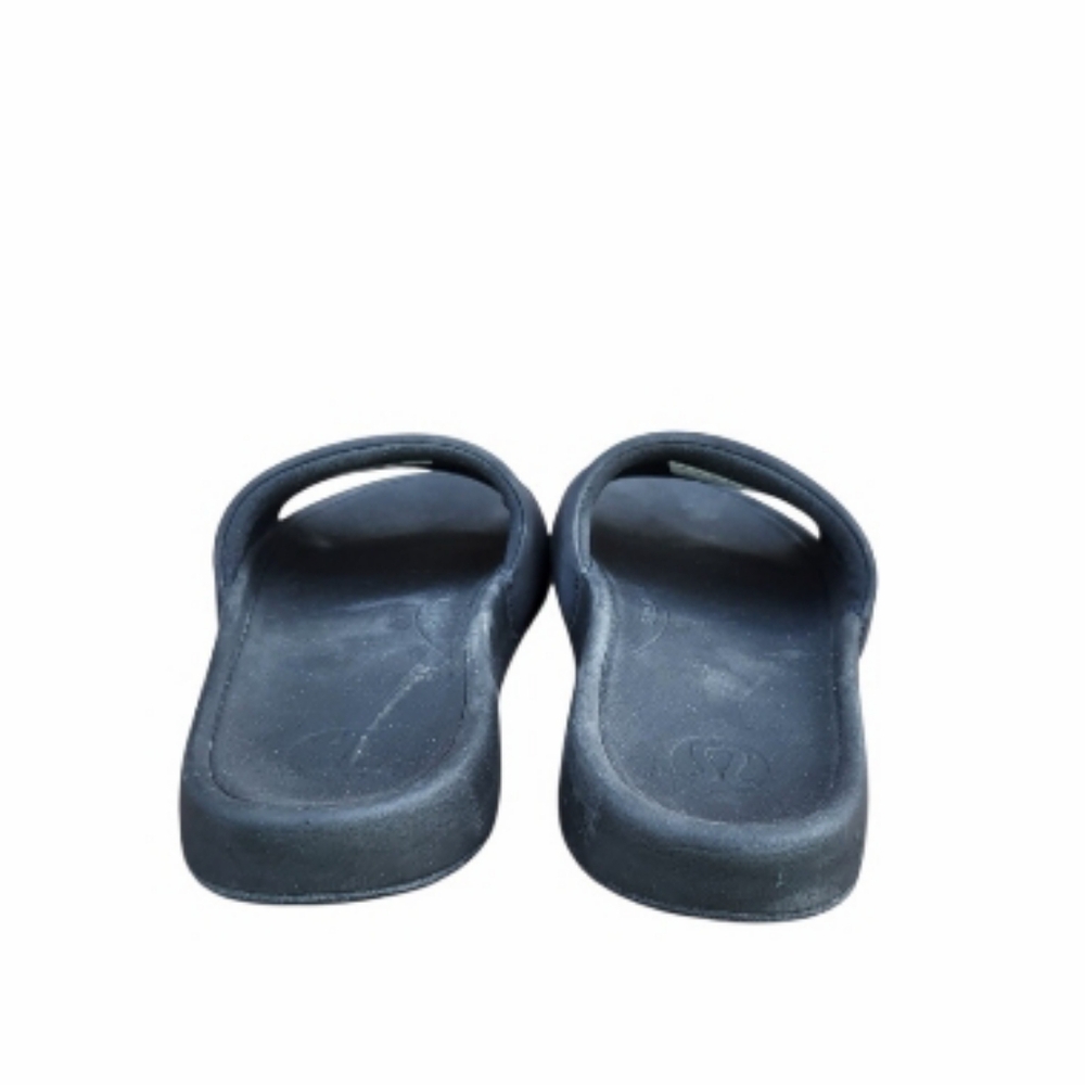 Lululemon Athletic Black Slip On Slide Sandal Shoe Restfeel Athletica Women 6 - Picture 7 of 8